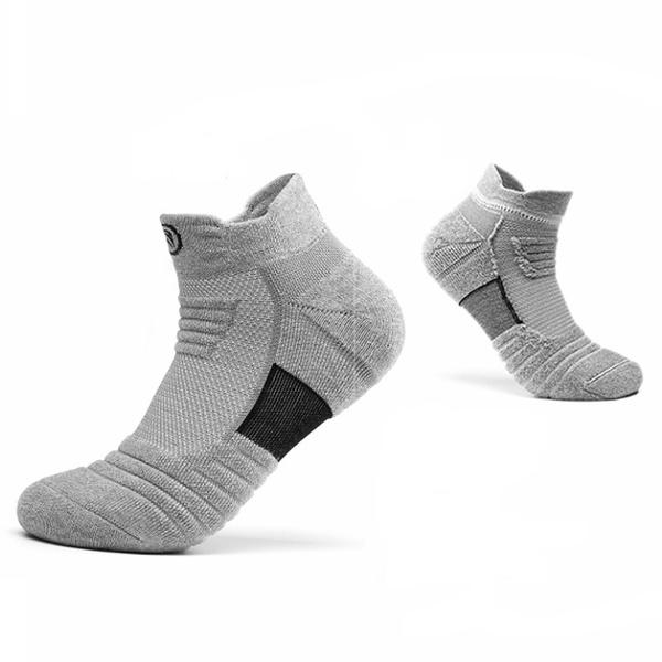 3-Pair: Men's Thick Towel Bottom Breathable Sweat-absorbent Outdoor Sports Running Socks Elite Basketball Sports Socks
