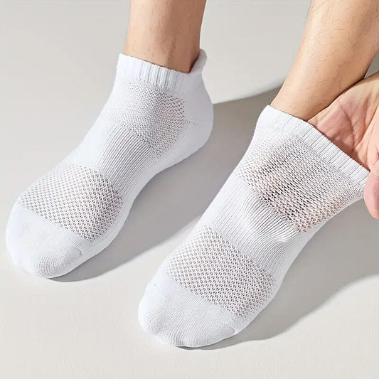 5-Pairs: Unisex Breathable Sports Ankle Socks